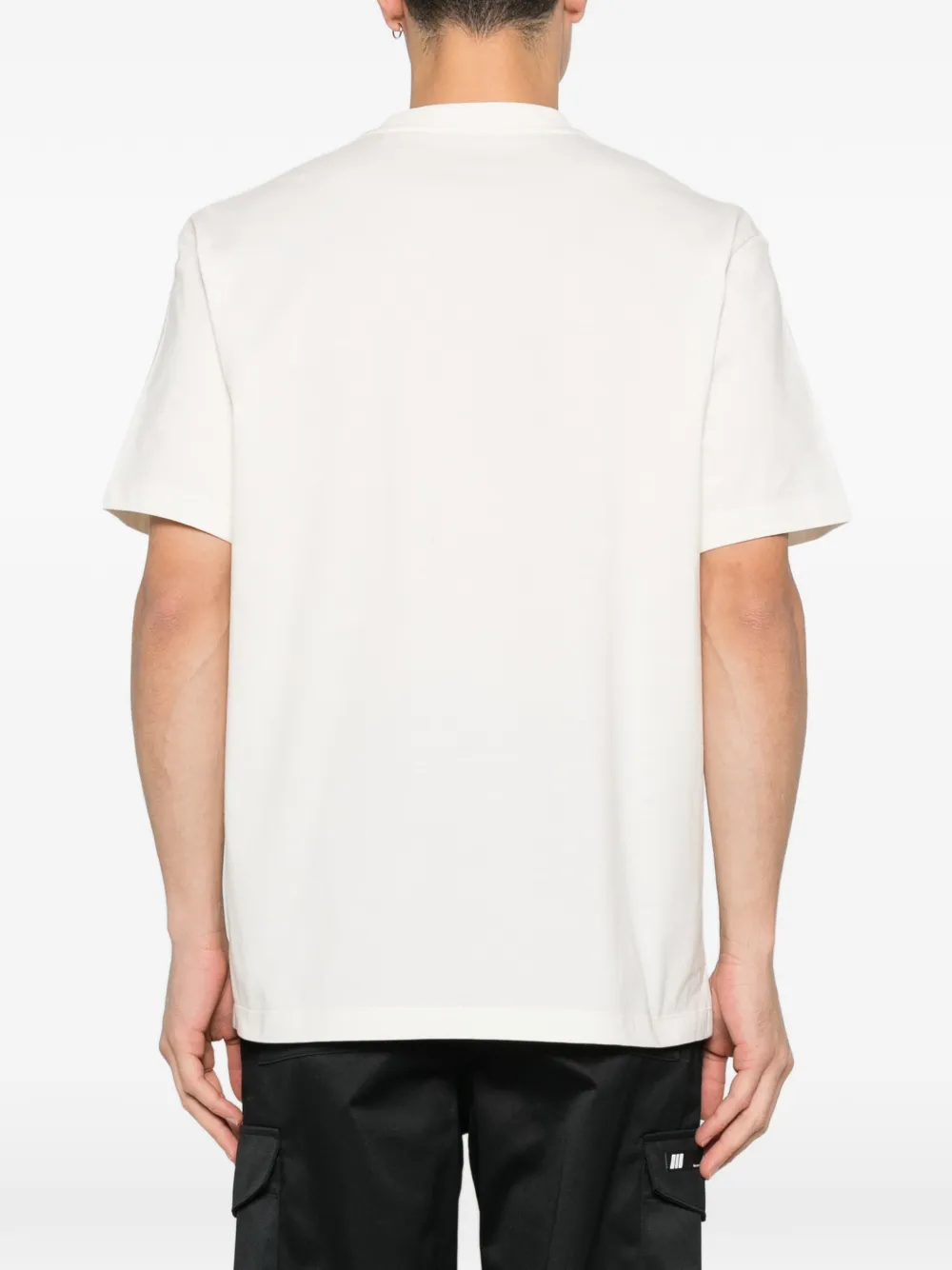 Y-3 T-shirt met logoprint Wit