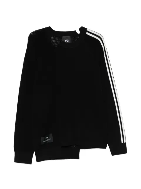 Y-3 three-stripe sweater