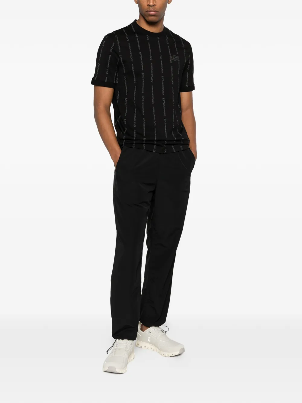 logo-pattern T-Shirt