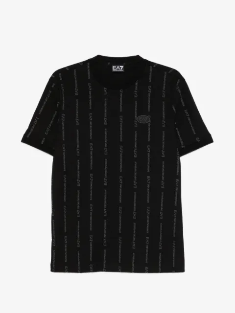 Ea7 Emporio Armani T-Shirt mit Logo-Muster
