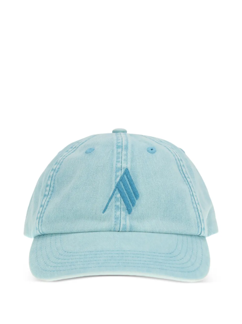 The Attico embroidered logo cap - Blu