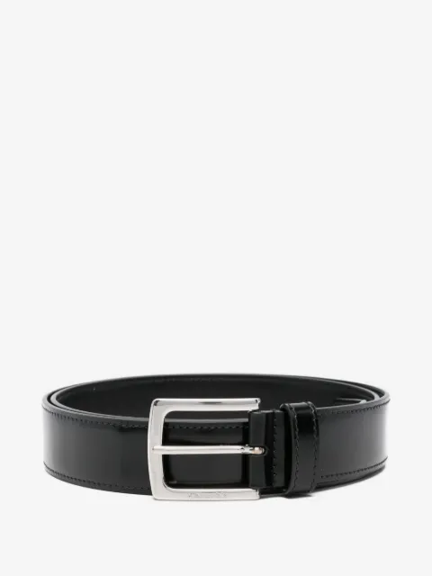 Church's buckle leather belt