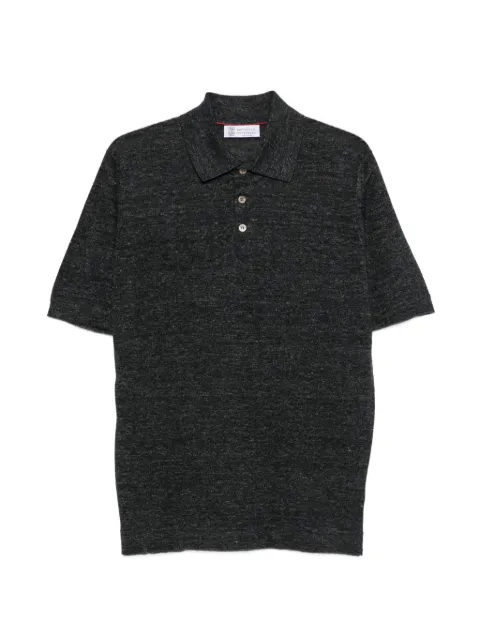 Brunello Cucinelli buttoned polo shirt