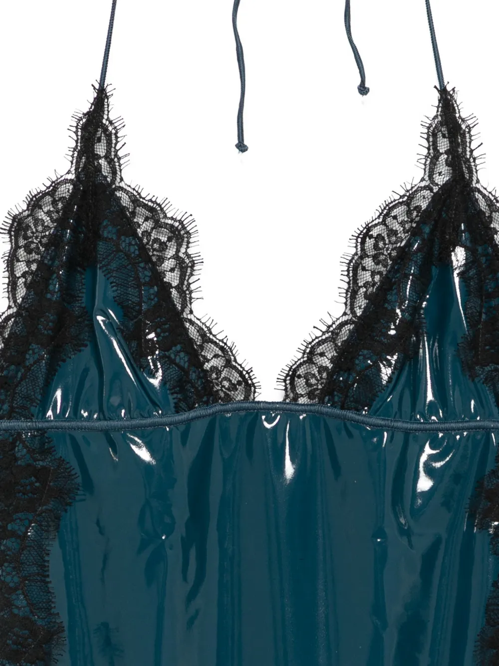 Lace-Trim Swimsuit