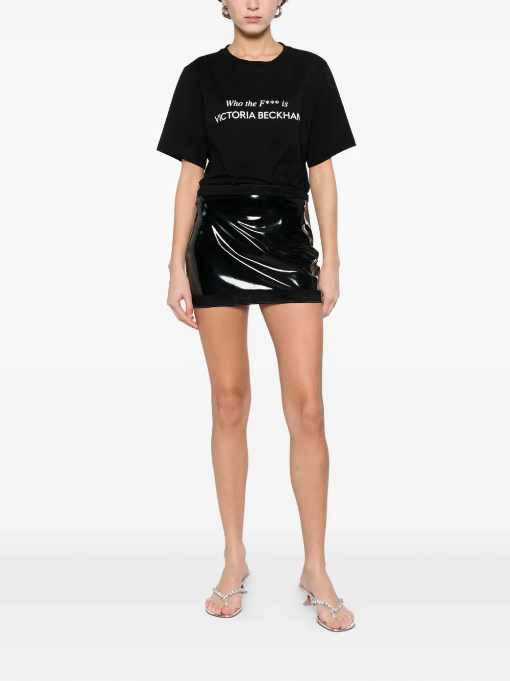  Oséree Black Mini Skirt 
