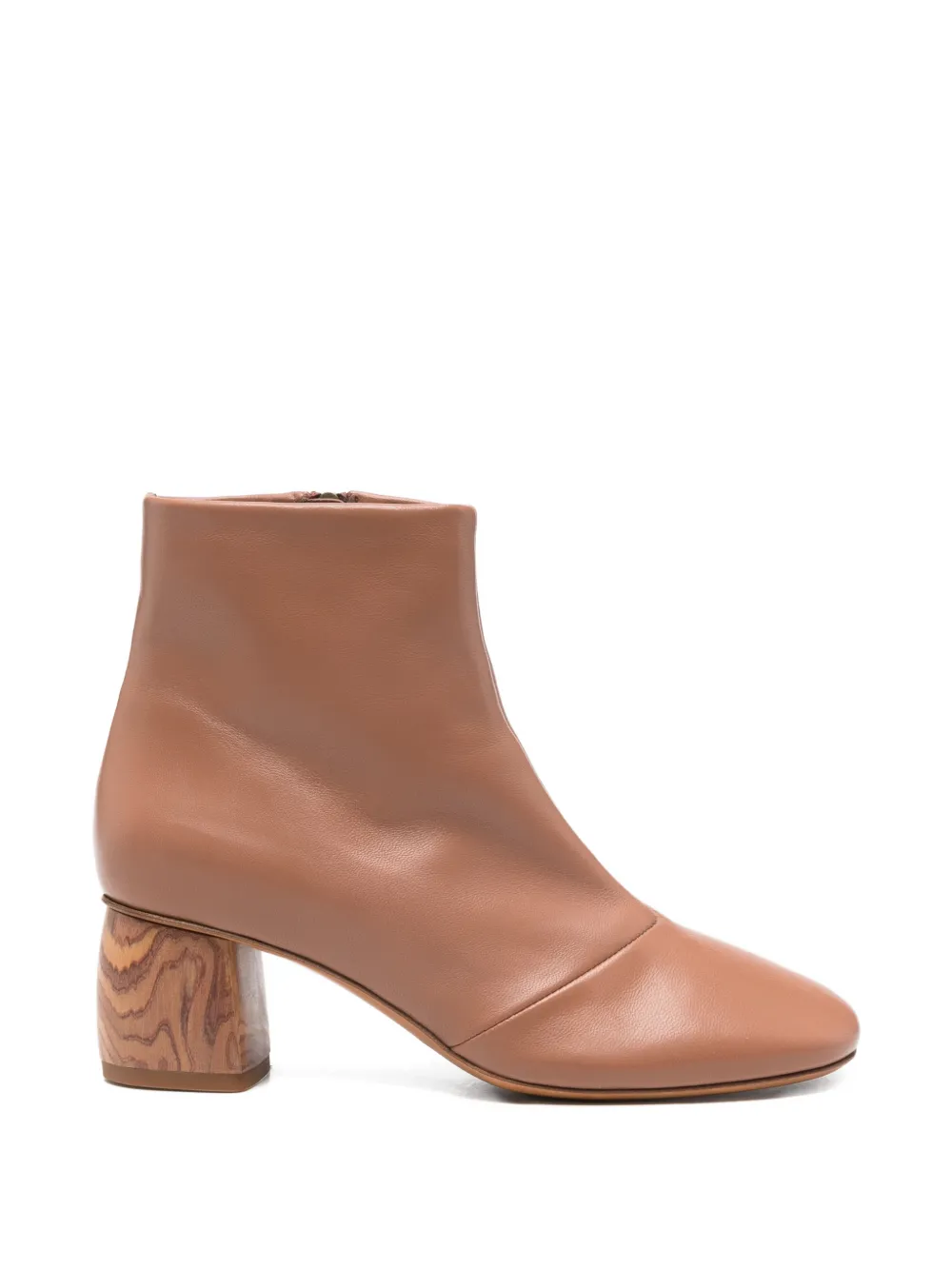 Forte Forte block-heel ankle boots - Marrone