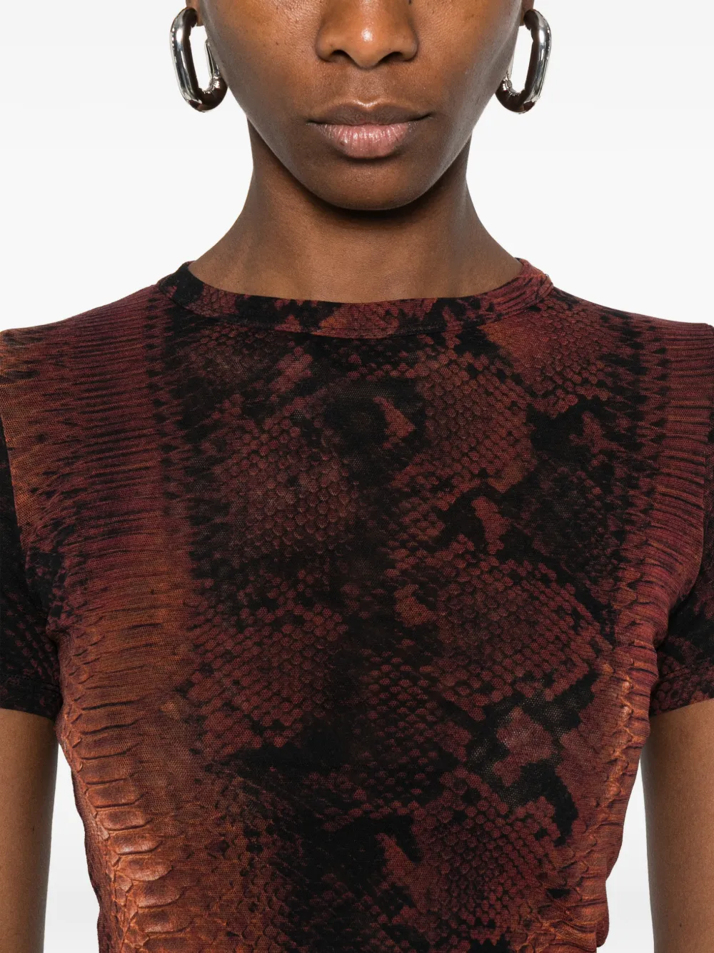Jean Paul Gaultier animal-print T-shirt from Jean Paul Gaultier