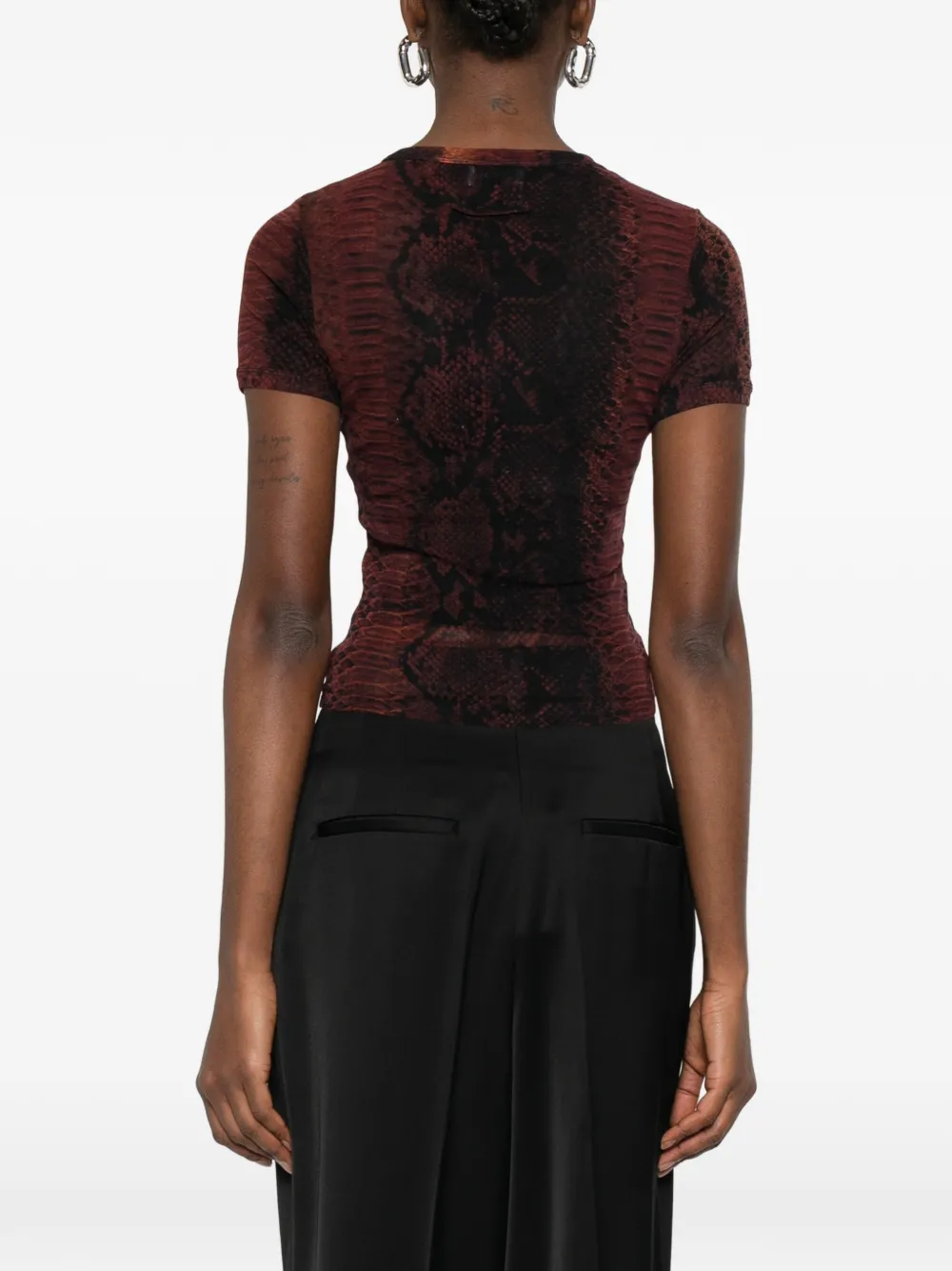 Jean Paul Gaultier animal-print T-shirt from Jean Paul Gaultier