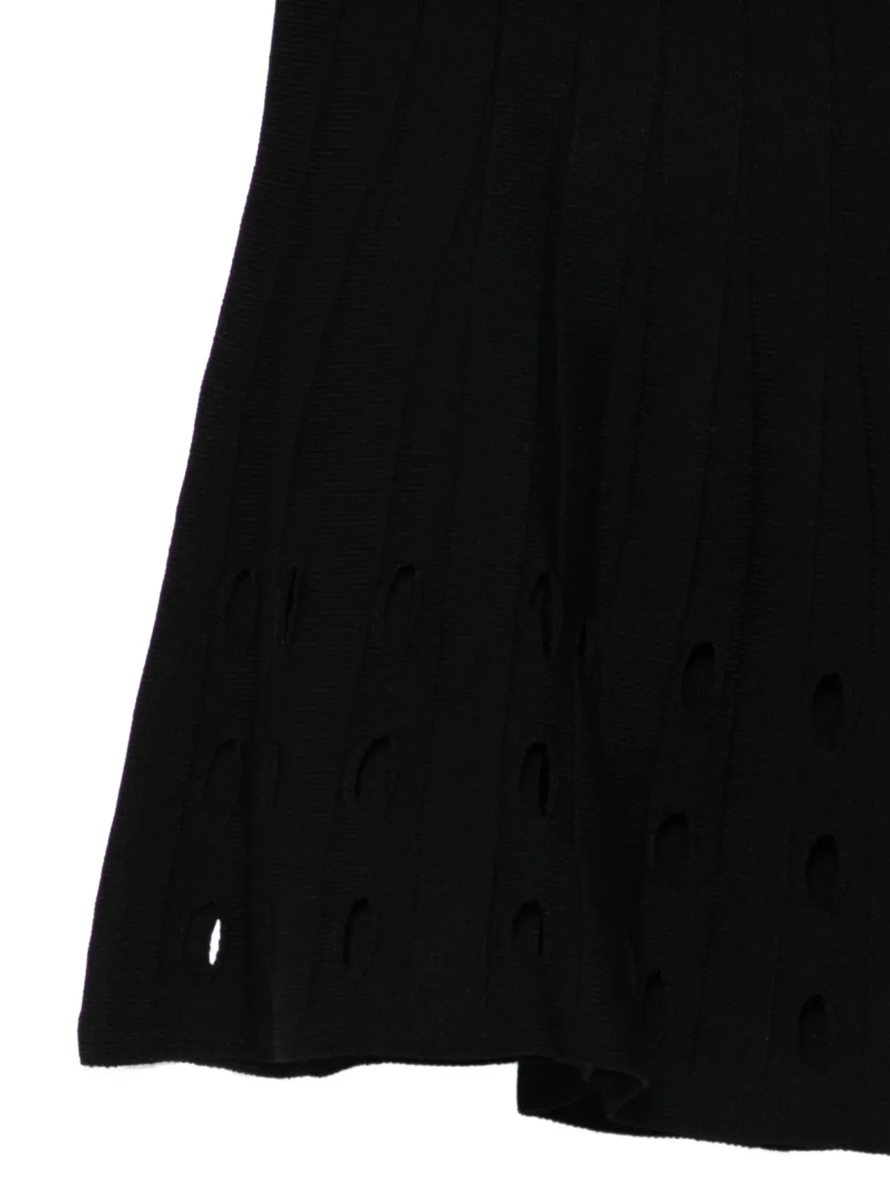 TWINSET Kids Rok met uitgesneden details en ketting Zwart