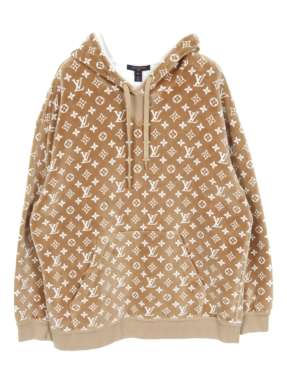 Louis Vuitton Pre-Owned 2010s Hoodie mit Monogramm - Nude
