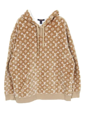 Louis Vuitton Pre-Owned 2010s Monogram Hoodie | Neutrals | FARFETCH