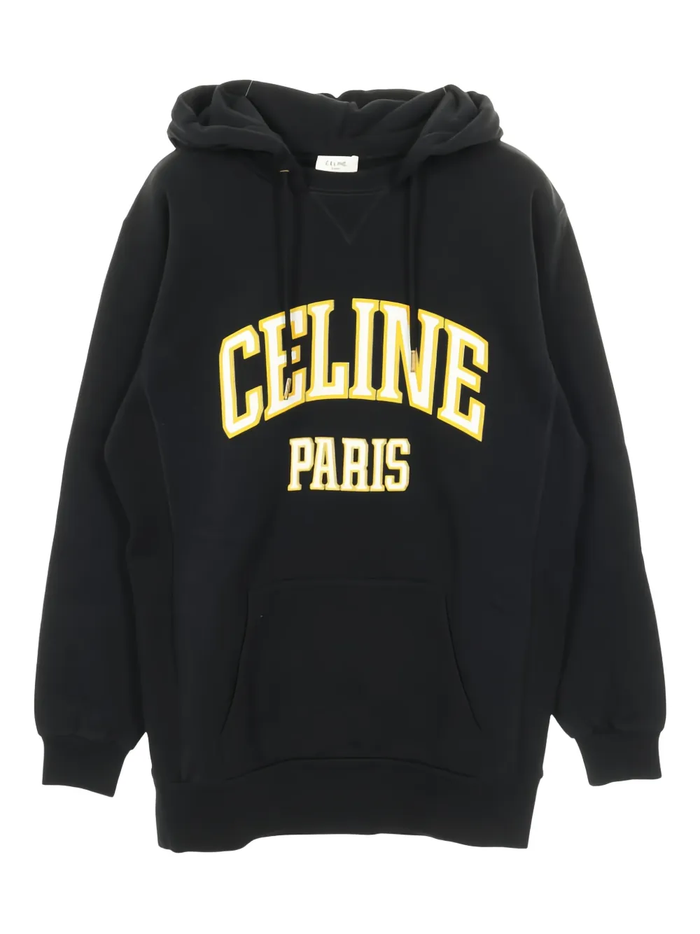 Celine Pre-Owned Hoodie mit Logo - Schwarz