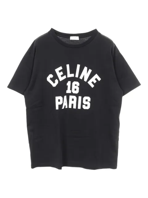 Celine Pre-Owned 2010s logo-print short-sleeve T-shirt