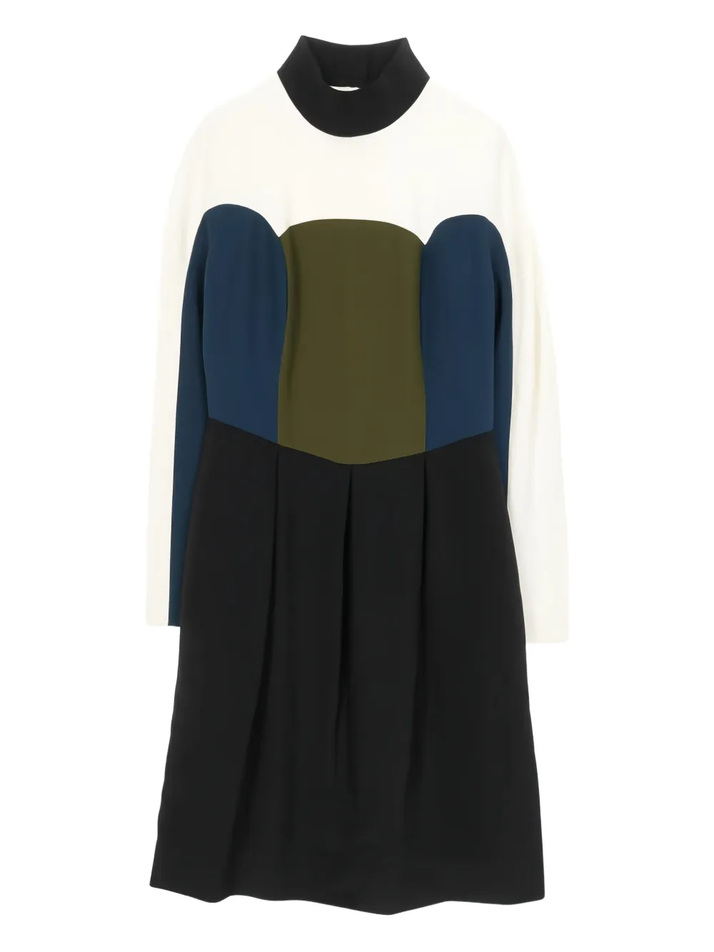 Fendi Pre-Owned multicolour colour-block one piece - Nero