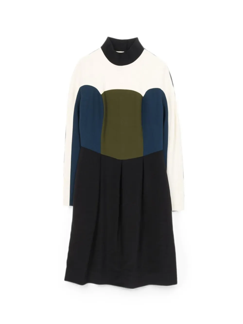 Fendi Pre-Owned multicolour colour-block one piece - Schwarz