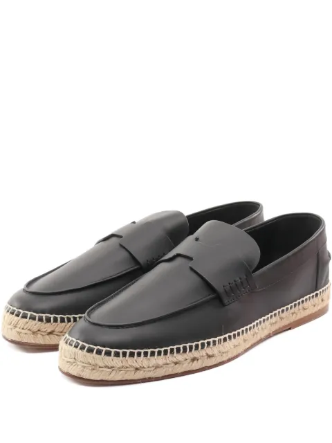 Hermès Pre-Owned 2020s Trip leather espadrilles