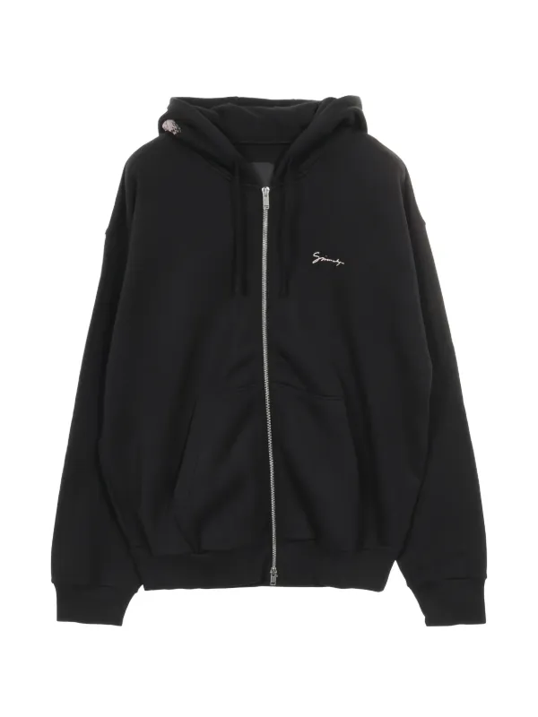 Givenchy Pre-Owned 2020s バックプリント パーカー | ブラック 