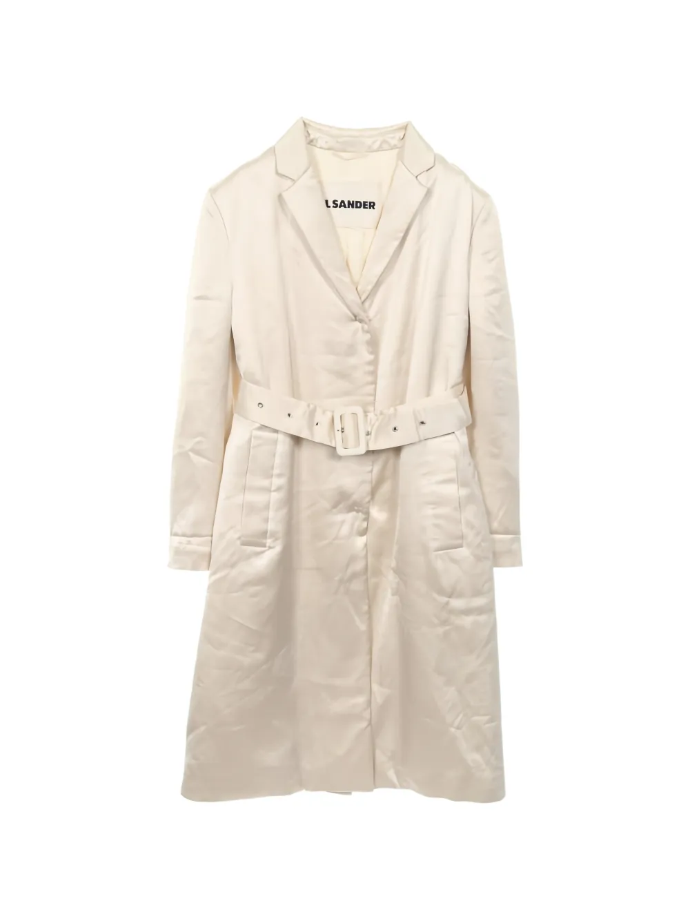 Jil Sander Pre-Owned Cappotto con cintura anni 2000 - Toni neutri