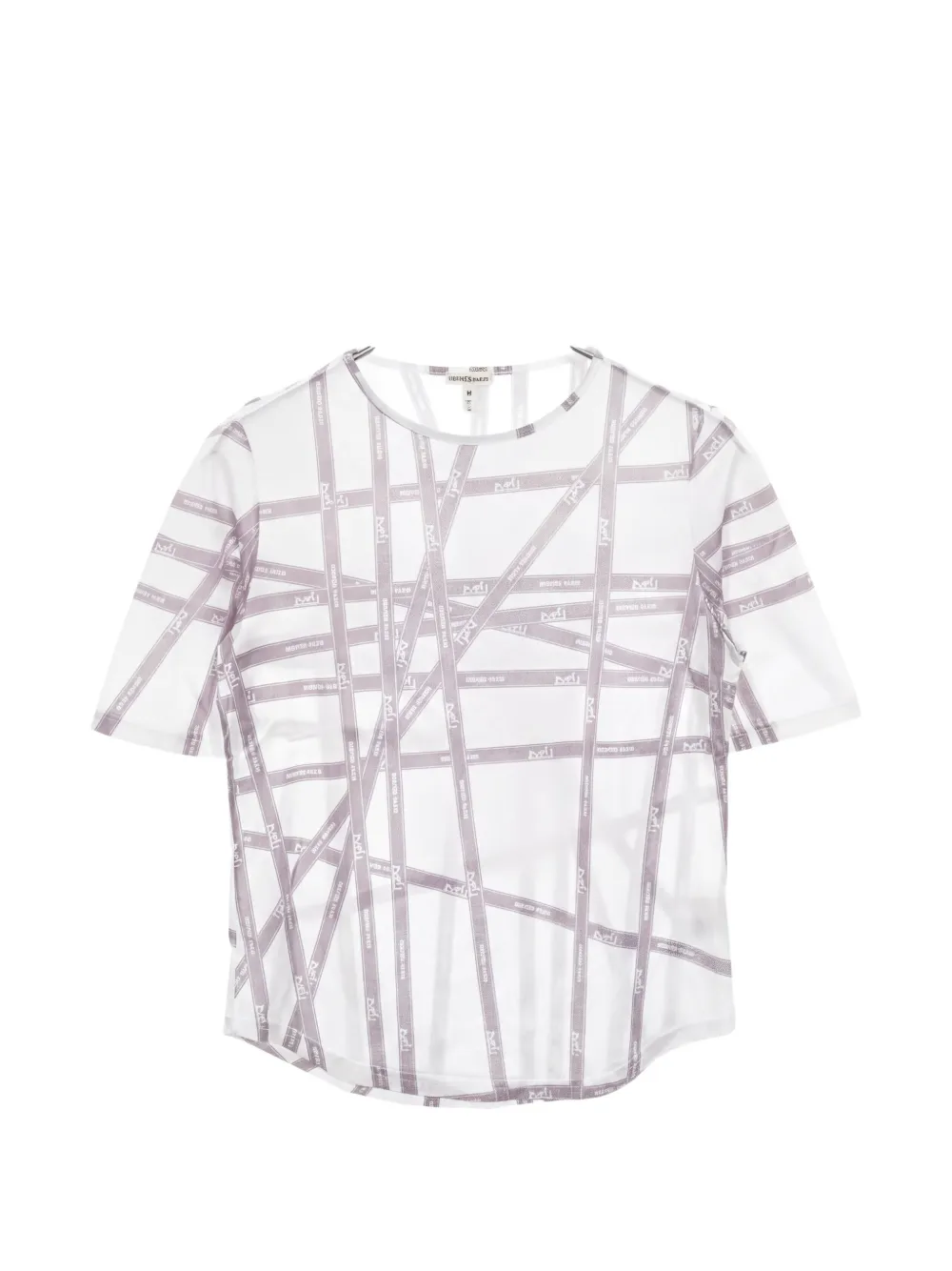 Hermès Pre-Owned T-shirt anni 2010 - Bianco