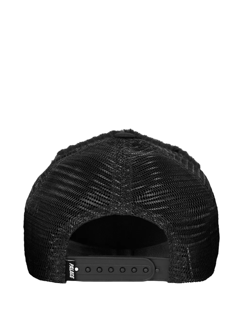 Palace Claw Furry Trucker logo-detail baseball hat - Zwart