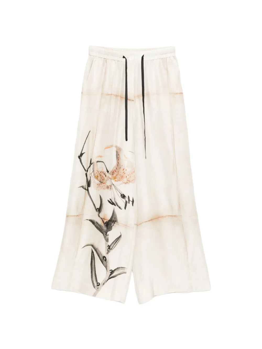 Pierre-Louis Mascia floral-print trousers - Toni neutri