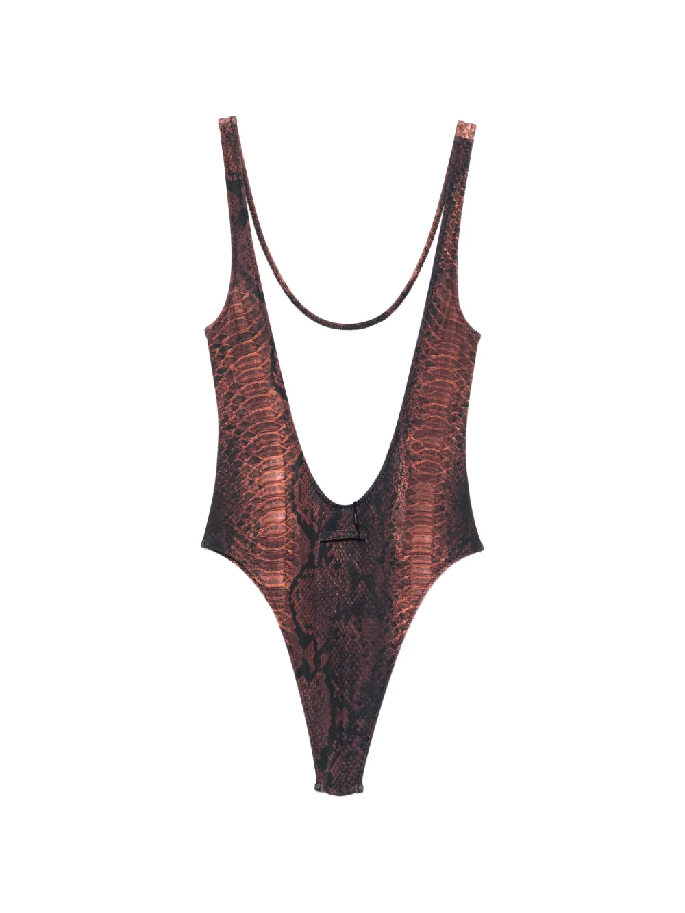 Jean Paul Gaultier Badpak met print Bruin