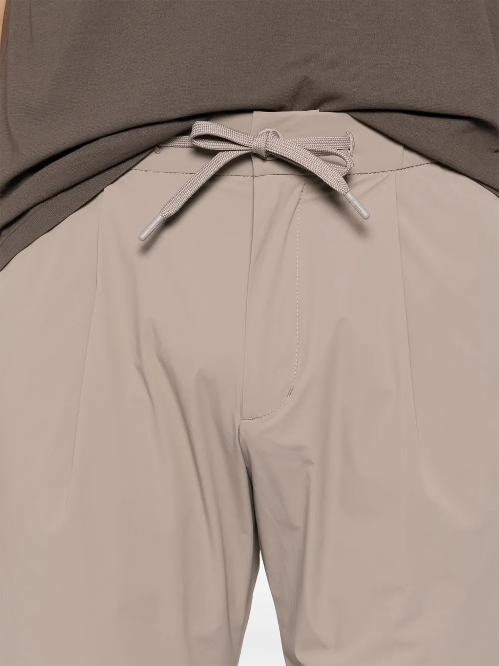 Herno Plooibroek met trekkoord Beige