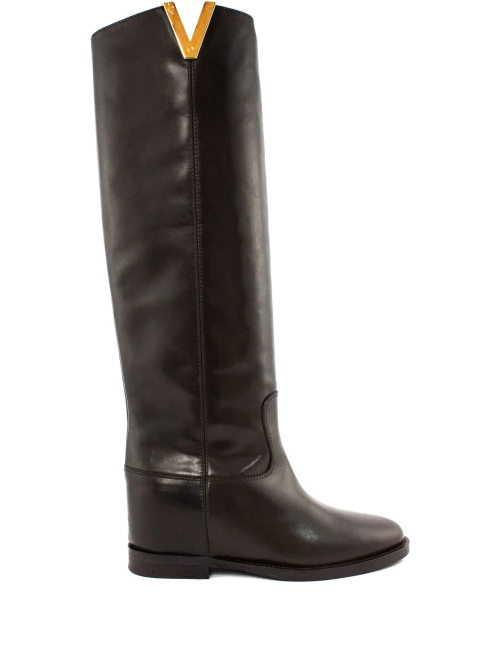 Via Roma 15 Leren laarzen Bruin