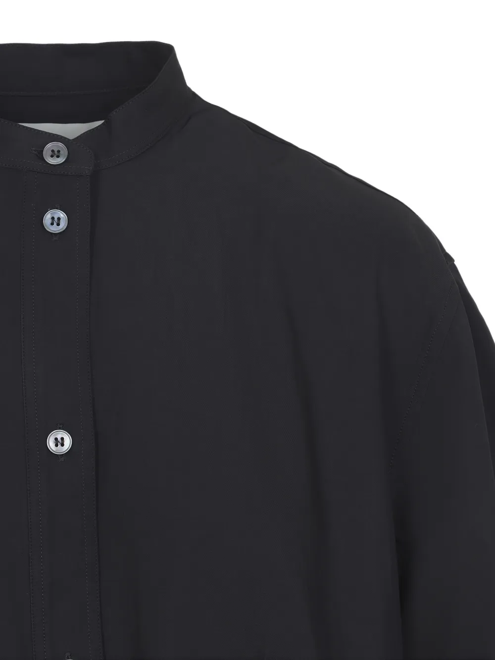  Studio Nicholson Buttoned Shirt Midi Dress - Black 