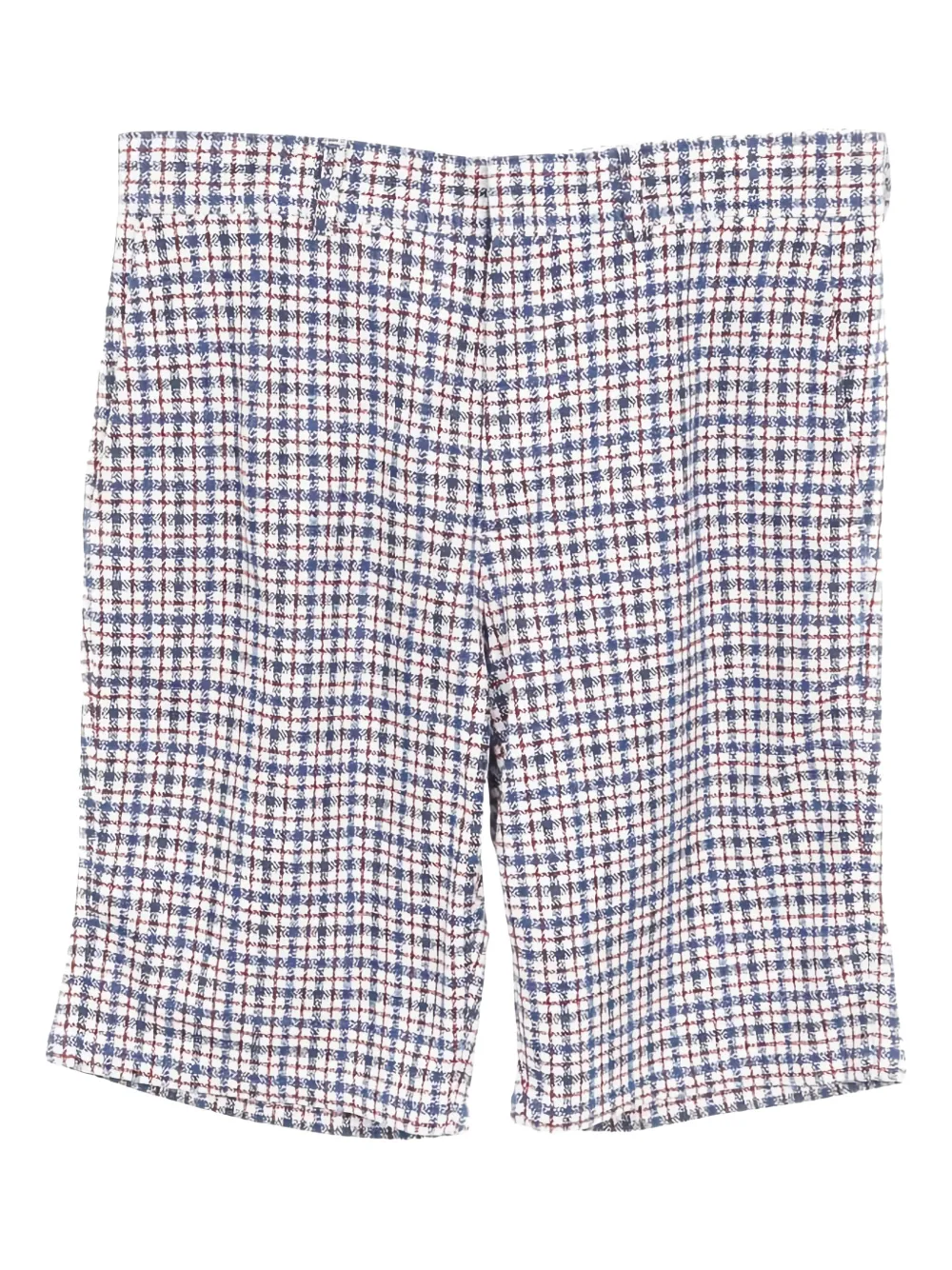 Louis Vuitton Pre-Owned 1910s Shorts mit Karomuster - Blau