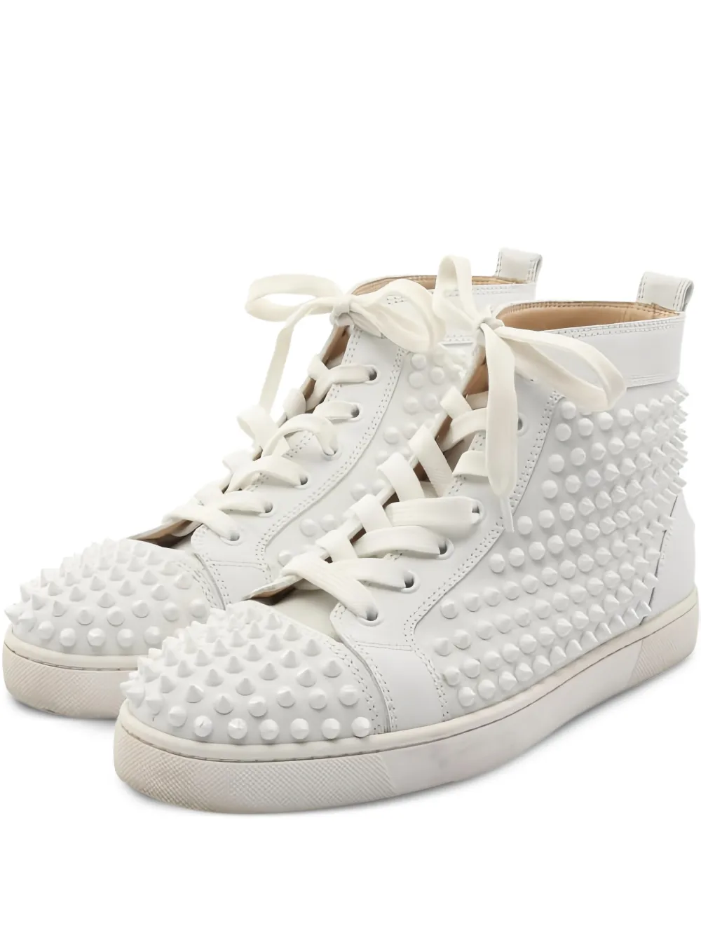 Christian Louboutin Pre-Owned 2000s spike-detail sneakers - Weiß