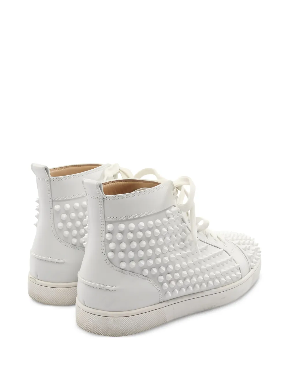 Christian Louboutin Pre-Owned 2000s spike-detail sneakers - Wit