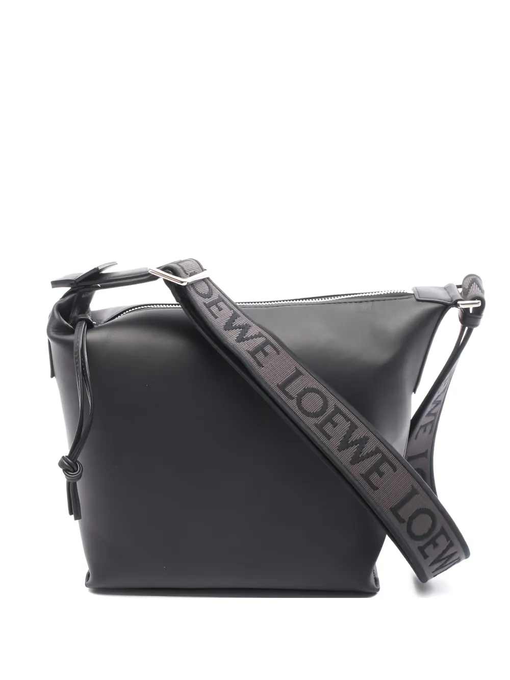 Loewe Pre-Owned Borsa a spalla Cubi piccola in pelle anni 2020 - Nero
