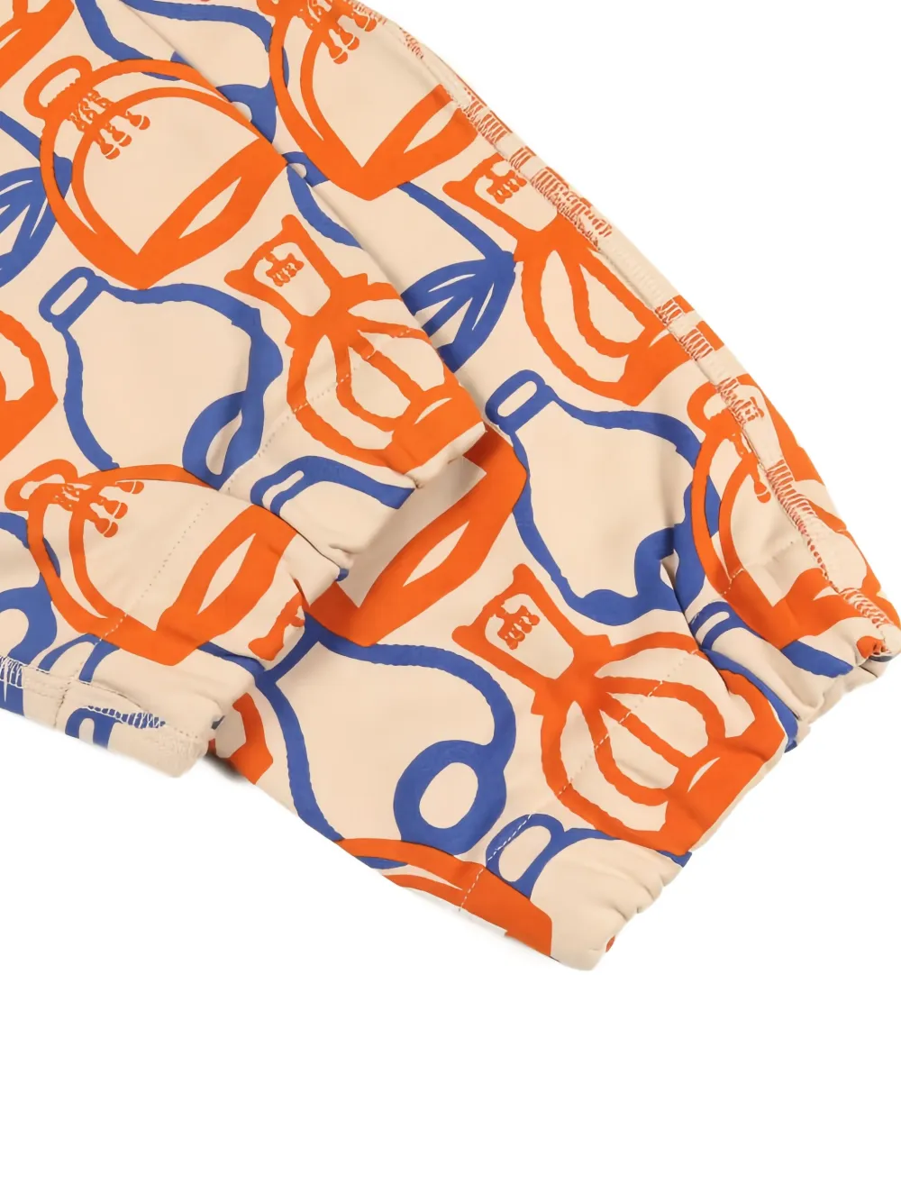 Herm&egrave;s Pre-Owned 2020s Fantaisie d'Etriers trainingsbroek met print - Beige