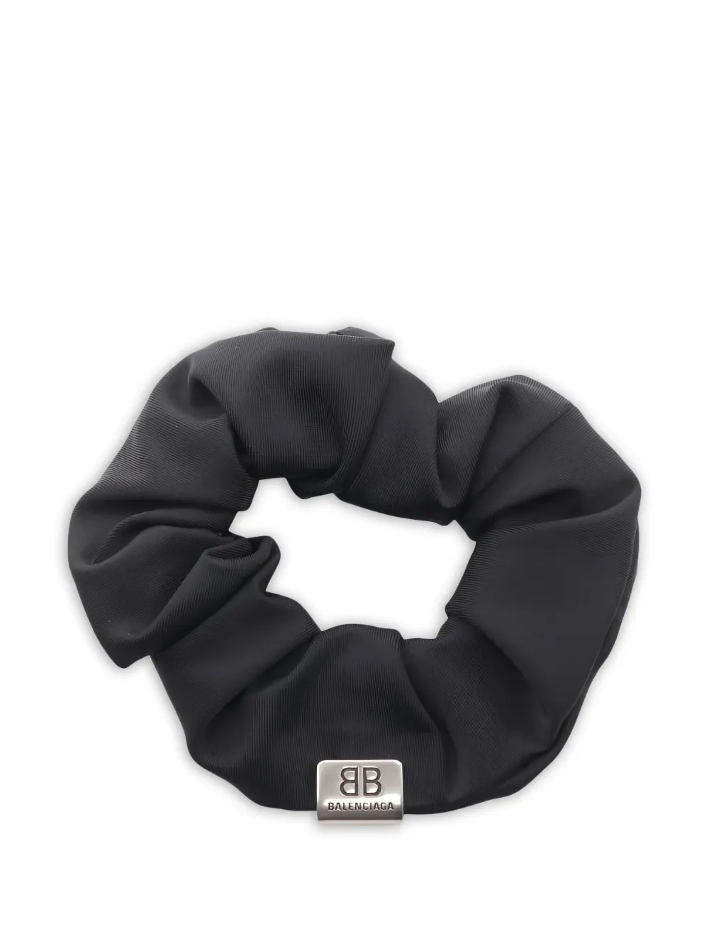 Balenciaga Pre-Owned 2020s BB logo scrunchie - Schwarz