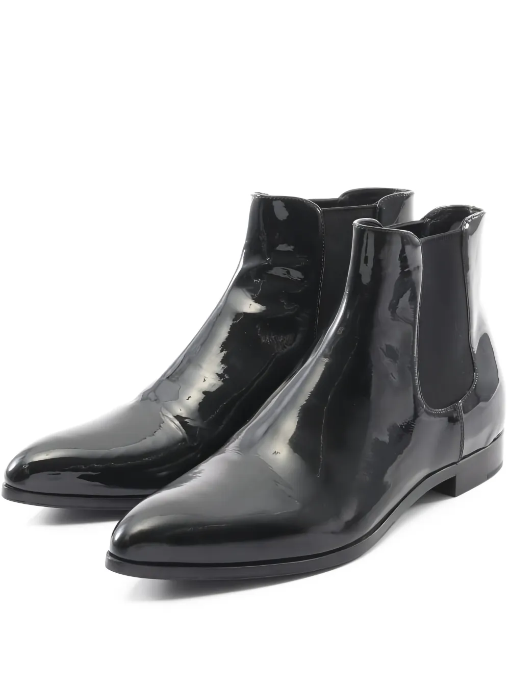 Prada Pre-Owned 2000s schwarze Chelsea-Boots