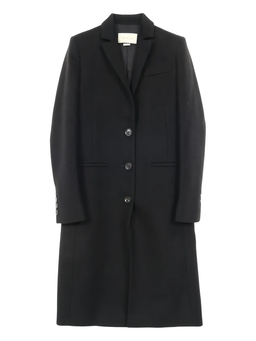 Gucci Pre-Owned 2010s single-breasted coat - Nero