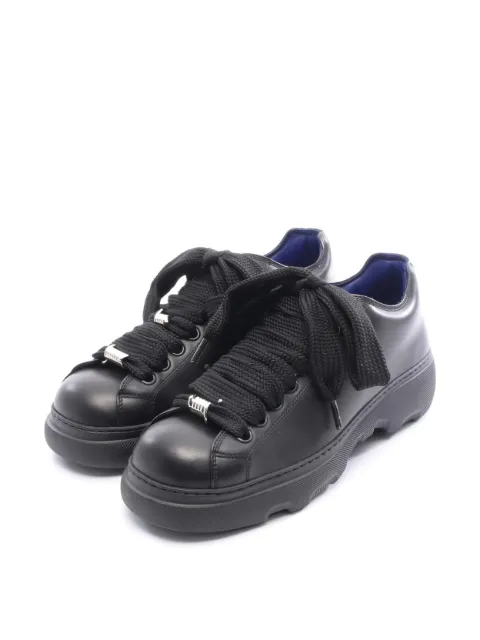 Burberry Pre-Owned 2010s Ranger leather sneakers