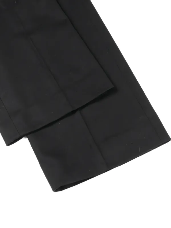 Celine Pre-Owned 2000s Wool Trousers | Black | FARFETCH KW