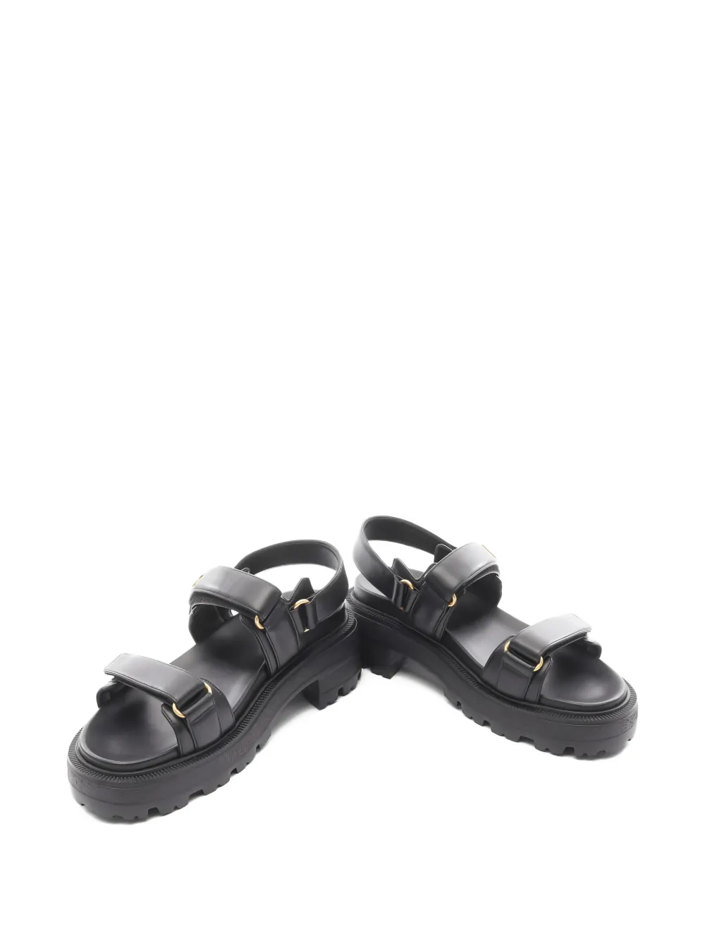 Christian Dior Pre-Owned 2020s Dioract プラットフォーム サンダル