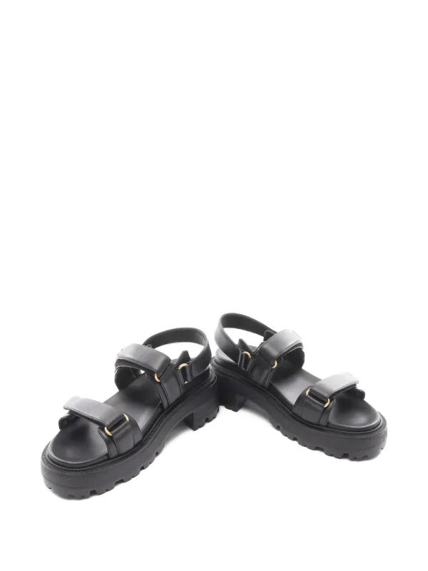 Christian Dior Pre-Owned 2020s Dioract プラットフォーム サンダル