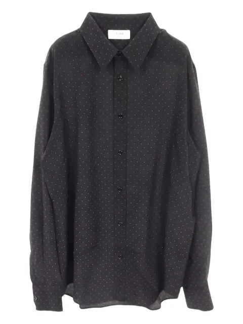 Celine Pre-Owned 2010s micro Triomphe-print shirt