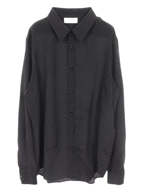 Celine Pre-Owned 2010s micro Triomphe-print shirt