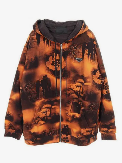 Prada Pre-Owned hoodie à imprimé graphique (années 2010)