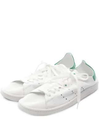 Balenciaga Pre-Owned x Adidas 2020s Stan Smith Leather Sneakers | White |  FARFETCH