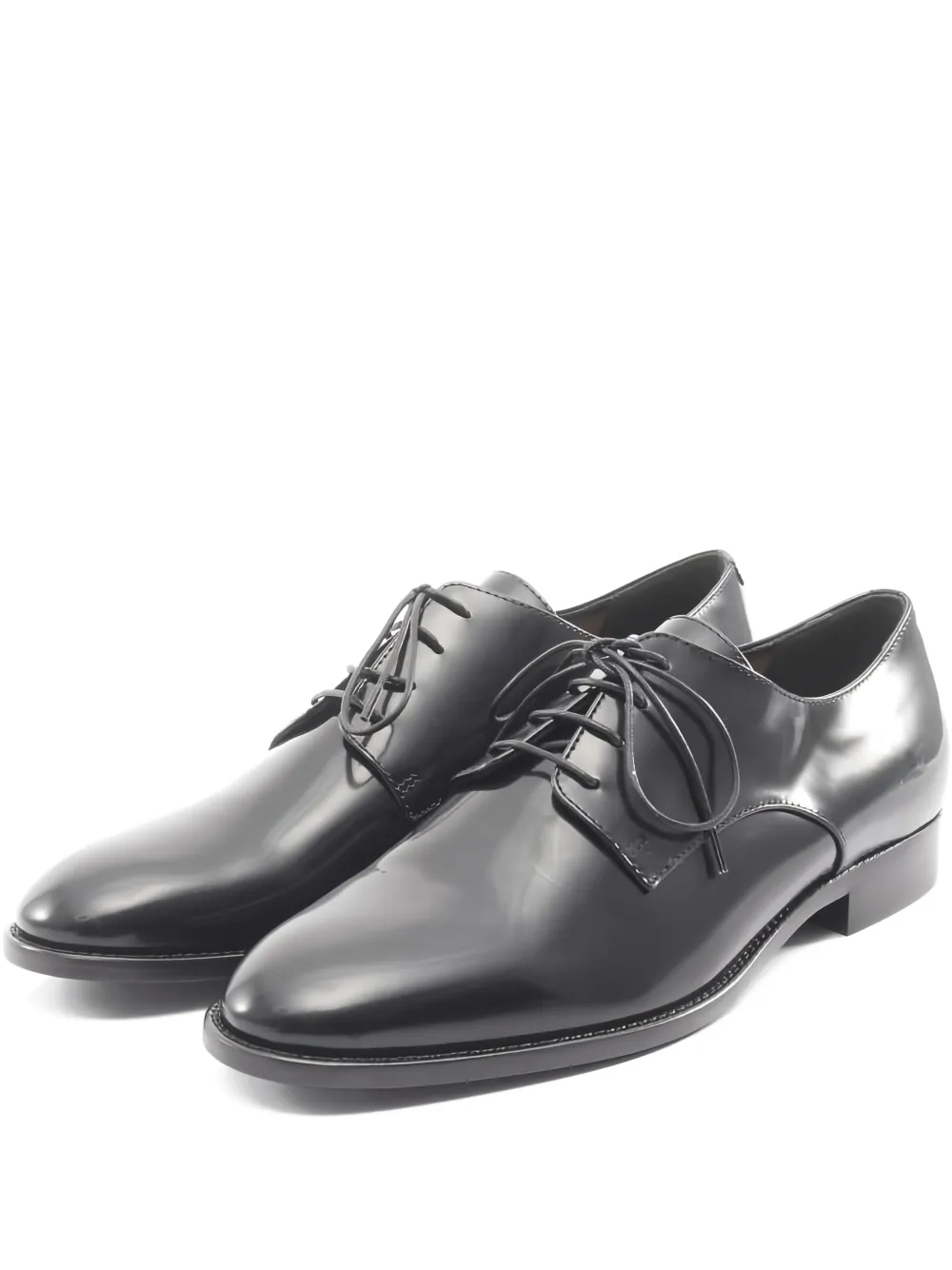 Christian Dior Pre-Owned 2010s lace-up leather oxford shoes - Schwarz