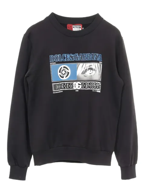 Dolce & Gabbana Pre-Owned sudadera estampada 2010 en colaboración con Jujutsu Kaisen