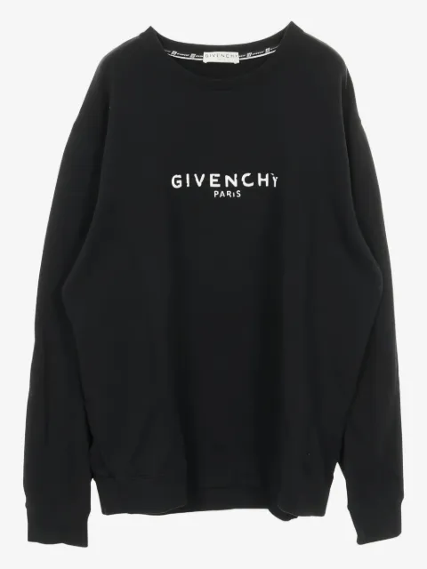 Givenchy Pre-Owned 2010s logo-print crew-neck sweatshirt
