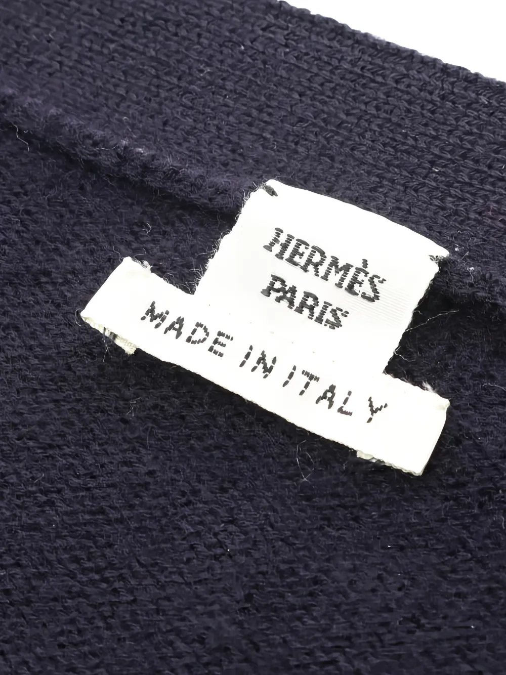 2000s Logo-Embroidered V-Neck Cardigan