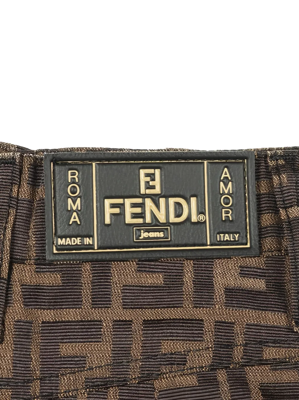 2010s logo-print mini skirt